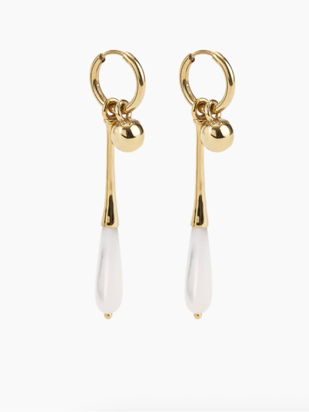 Hey Harper | Baseball Bat Drop Earrings